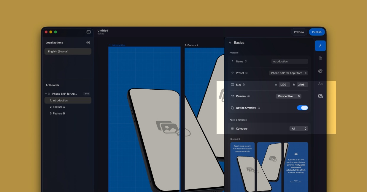 Use standard Markdown formatting to add bold or italic text quickly