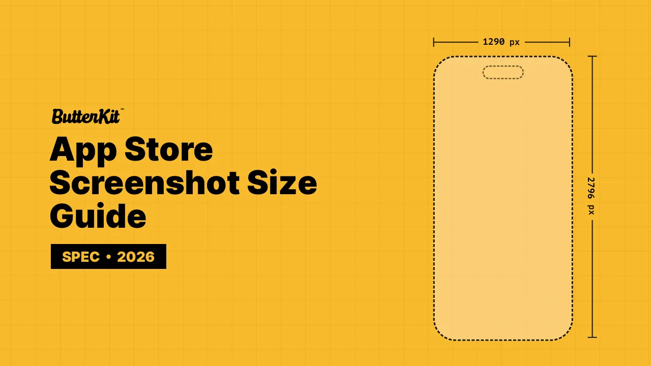 App Store Screenshot Size Guide (2026): Every Required Dimension