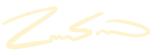Zach's signature