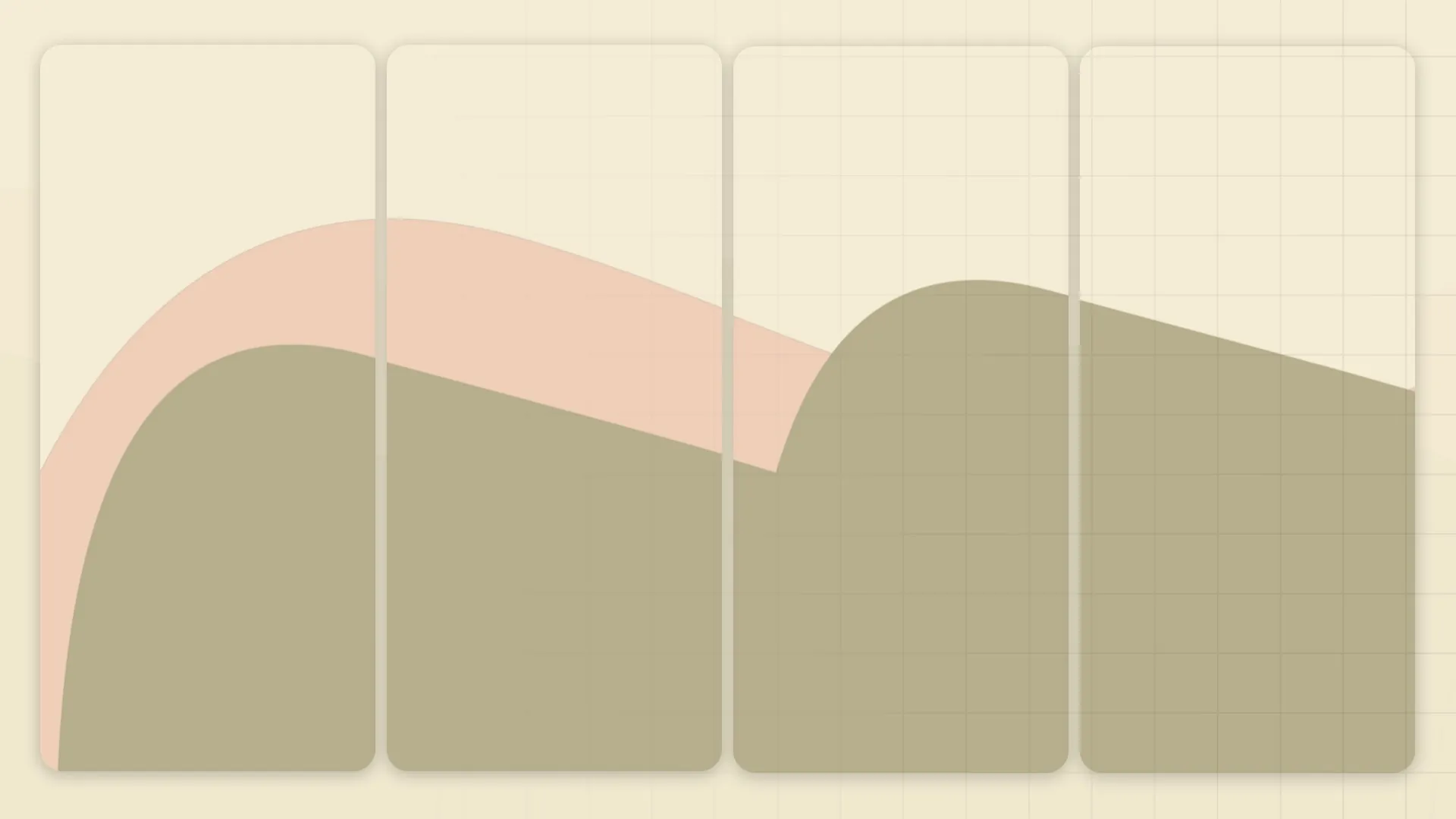 An example of panoramic background applied to multiple artboards